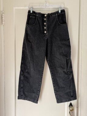 Rachel Comey Elkin Jeans in Washed Black New with Tags Size 6